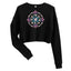 🌶️🌶️🌶️ Flower Compass - Crop Sweatshirt